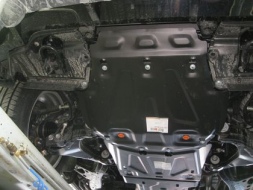 Защита Alfeco для радиатора, картера и КПП Lexus LX 450 2015-2021