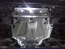 Защита алюминиевая Alfeco для радиатора Lexus LX 450d 2015-2021